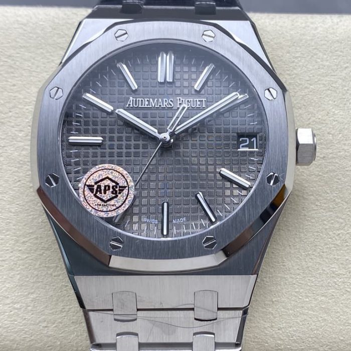 Replica Audemars Piguet Royal Oak 15510ST.OO.1320ST.10 APS Factory V2 Grey strap - Image 1