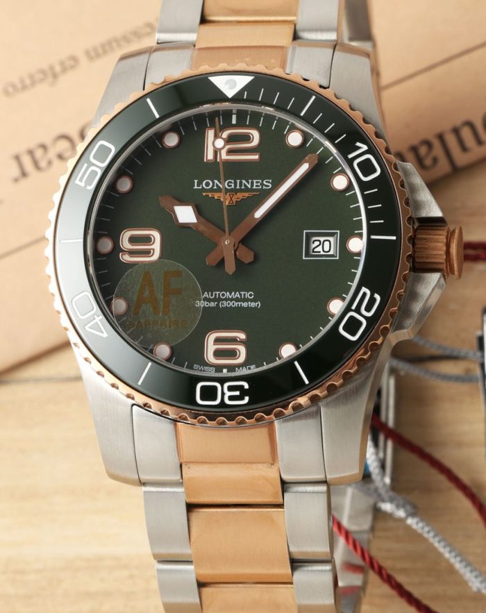Replica Longines Concas L3.781.3.06.7 AF Factory Green matte - Image 1