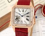 Replica Cartier Santos WJSA0018 AF Factory Square dial