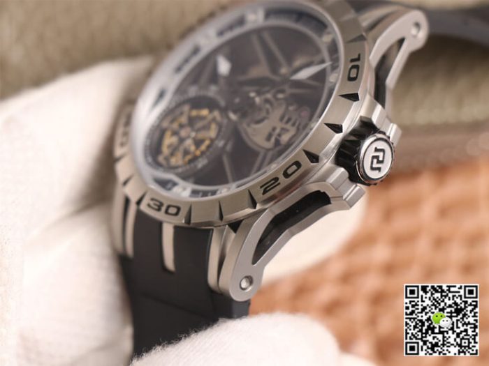 Replica Roger Dubuis Excalibur Spidr RDDBEX0479 JB Factory Skeleton Dial - Image 7
