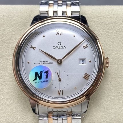 Replica Omega De Ville 434.20.41.20.02.001 N1 Factory Silver dial