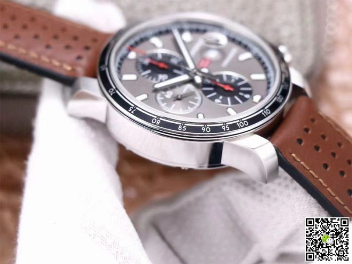 Replica Chopard Classic Racing Mille Miglia GTS Chronograph 168571-3004 V7 Factory Gray Dial - Image 7