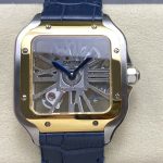 Replica Cartier Santos WHSA0024 THB Factory Square dial