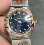 Replica Omega Constellation 131.25.25.60.53.002 TW Factory Blue Dial