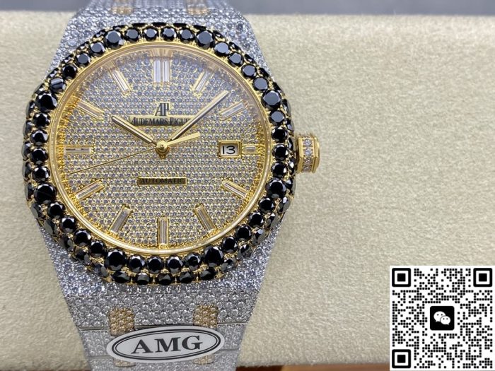Replica Audemars Piguet Royal Oak 15400OR.024 AMG Factory Black bezel - Image 2