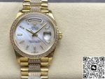 Replica Rolex Day-Date m128348rbr-0071 8+ Factory Mother of Pearl - Image 15