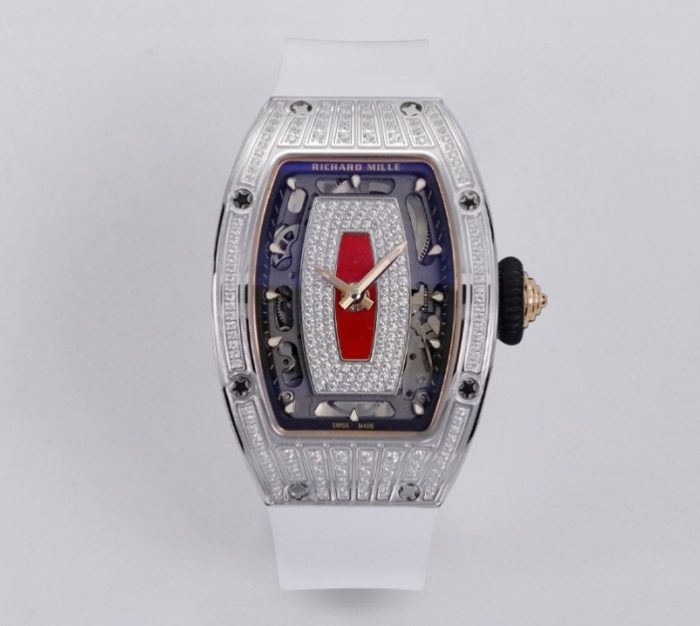 Replica Richard Mille RM07-01 ZF Factory White strap - Image 1