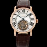 Replica Cartier Ronde De W1556215 RMS Factory Tourbillon Rose Gold