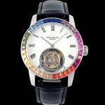 Replica Patek Philippe Tourbillon RMS Factory leather strap