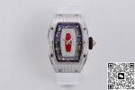 Replica Richard Mille RM07-01 ZF Factory White strap - Image 2