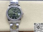 Replica Rolex Datejust m278384rbr-0021 AR Factory Mint green dial - Image 13