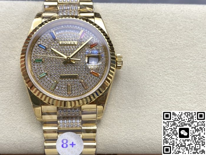 Replica Rolex Day-Date m128238-0052 8+ Factory Weekly display - Image 2