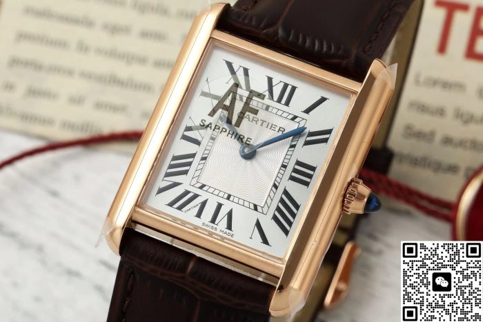Replica Cartier Tank WGTA0056 AF Factory Date display - Image 3