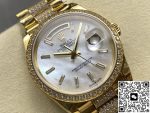 Replica Rolex Day-Date m128348rbr-0071 8+ Factory Mother of Pearl - Image 3