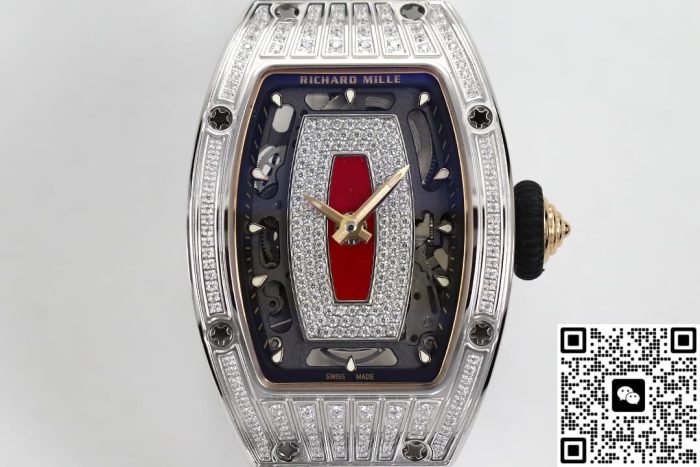 Replica Richard Mille RM07-01 ZF Factory White strap - Image 3