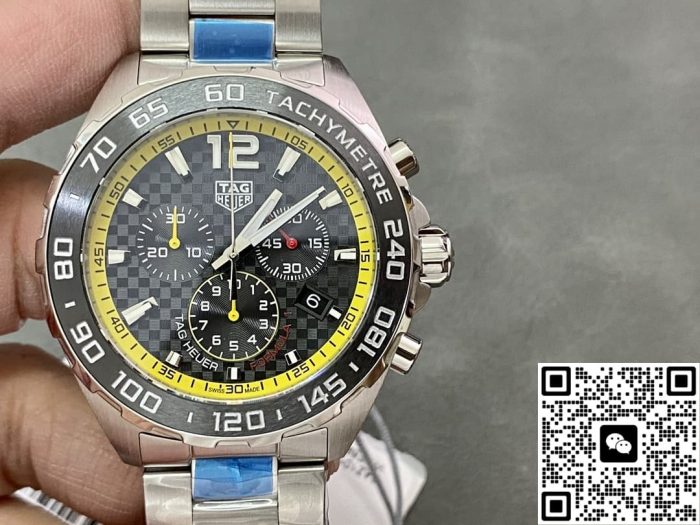 Replica TAG Heuer F1 CAZ101AC.BA0842 Silver strap - Image 2