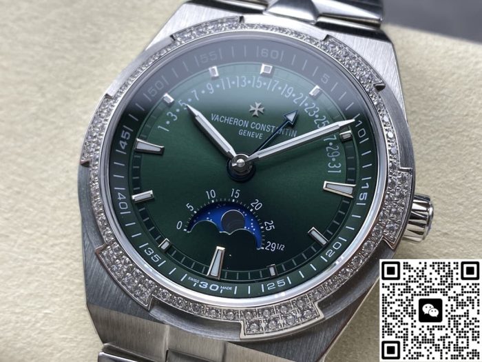 Replica Vacheron Constantin Overseas 4000V-B917 GR Factory Green dial - Image 6