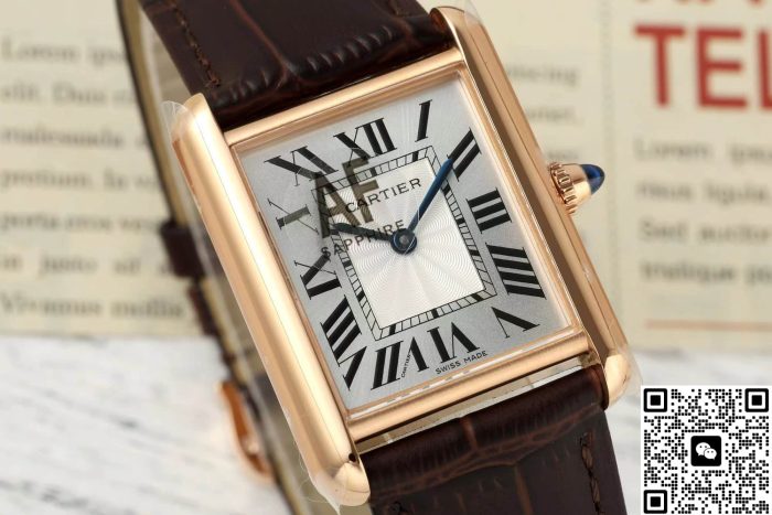 Replica Cartier Tank WGTA0056 AF Factory Date display - Image 4