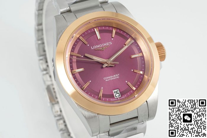 Replica Longines Concas L3.430.5.98.6 AF Factory Purple dial - Image 6