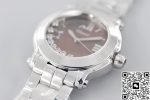 Replica Chopard HAPPY DIAMONDS 278477-3002 YF Factory Brown dial - Image 3