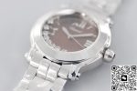 Replica Chopard HAPPY DIAMONDS 278477-3002 YF Factory Brown dial - Image 14