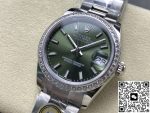 Replica Rolex Datejust m278384rbr-0021 AR Factory Mint green dial - Image 4