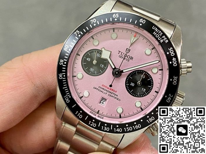 Replica Tudor Biwan 79360N-0019 M+ Factory Pink dial - Image 4
