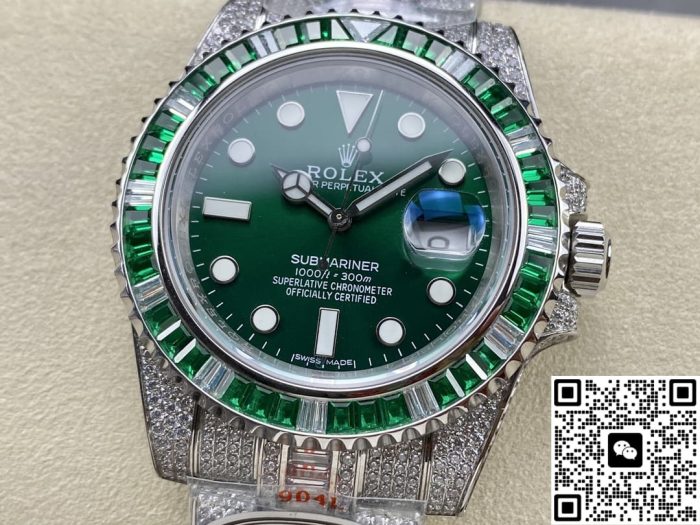 Replica Rolex Greenwich II 116759 SAru-78212 AMG Factory Diamond strap - Image 5