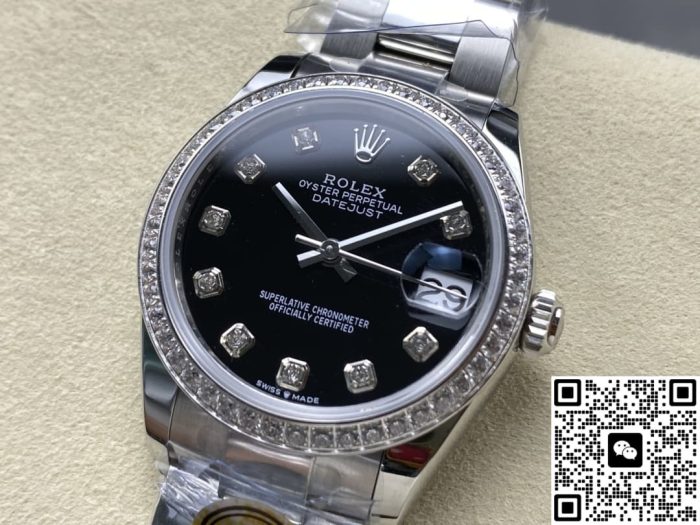 Replica Rolex Datejust m126284rbr-0020 AR Factory Black Dial - Image 4