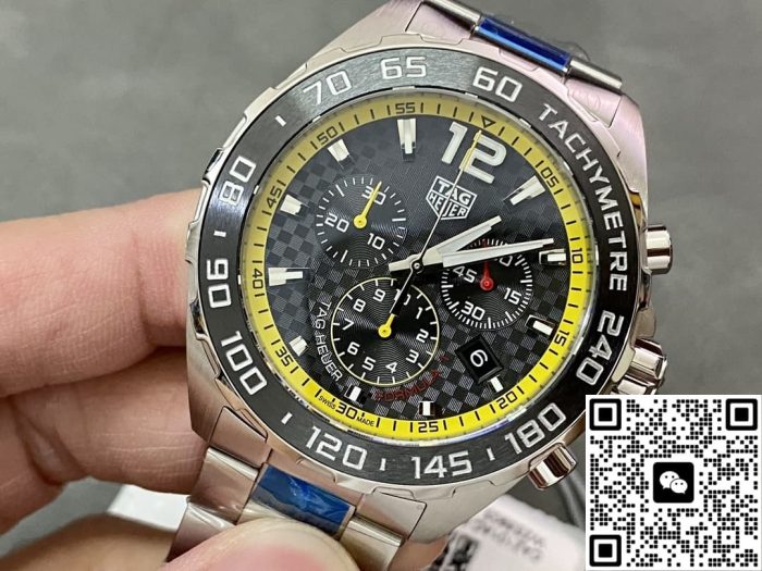 Replica TAG Heuer F1 CAZ101AC.BA0842 Silver strap - Image 6