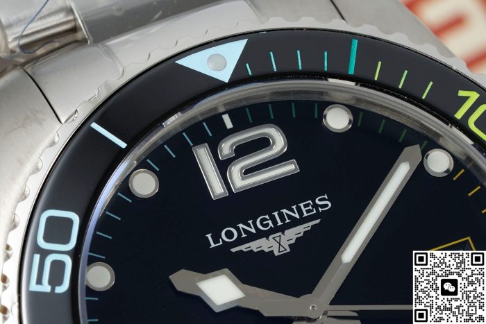 Replica Longines Concas L3.781.4.59.6 AF Factory Black ceramic - Image 4