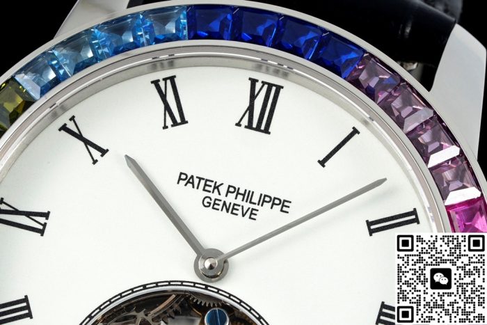 Replica Patek Philippe Tourbillon RMS Factory leather strap - Image 14