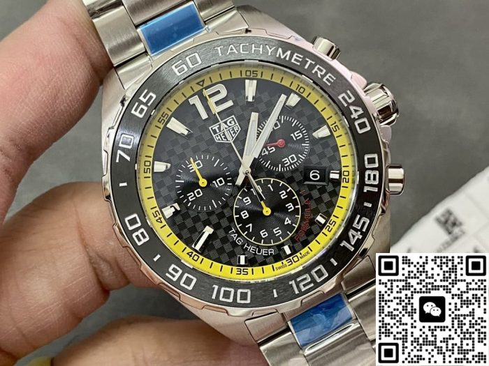 Replica TAG Heuer F1 CAZ101AC.BA0842 Silver strap - Image 5