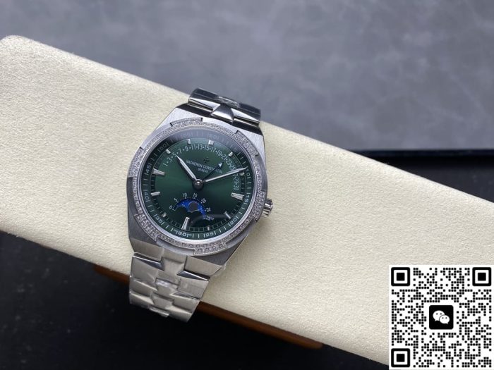 Replica Vacheron Constantin Overseas 4000V-B917 GR Factory Green dial - Image 4