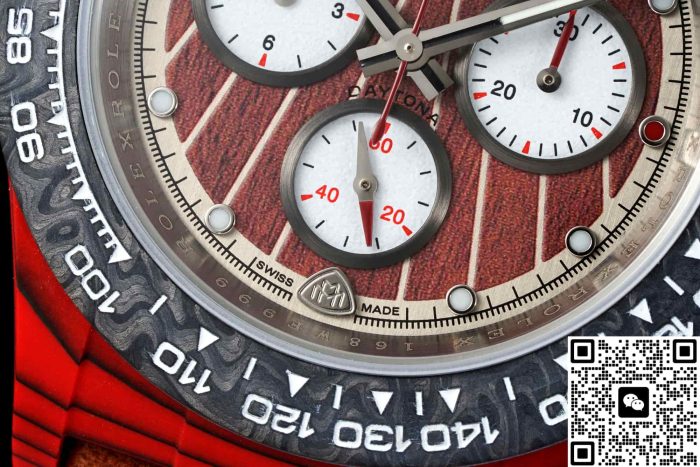 Replica Rolex Cosmograph Daytona DIW Factory brown strap - Image 6
