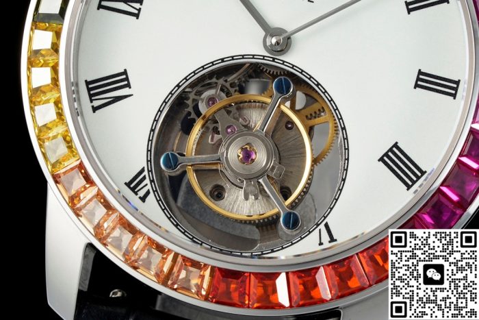 Replica Patek Philippe Tourbillon RMS Factory leather strap - Image 5