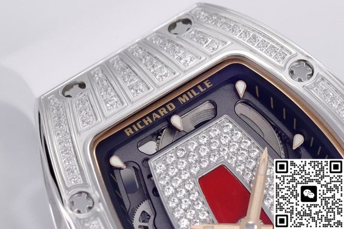 Replica Richard Mille RM07-01 ZF Factory White strap - Image 6