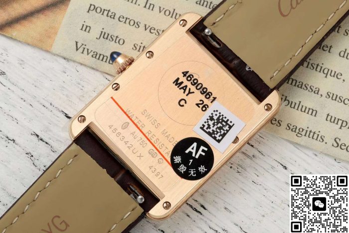 Replica Cartier Tank WGTA0056 AF Factory Date display - Image 18