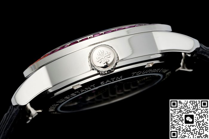 Replica Patek Philippe Tourbillon RMS Factory leather strap - Image 4