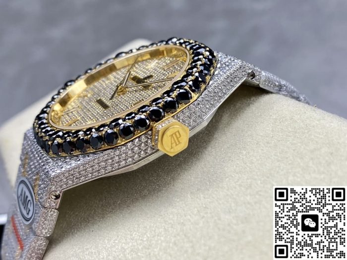 Replica Audemars Piguet Royal Oak 15400OR.024 AMG Factory Black bezel - Image 6