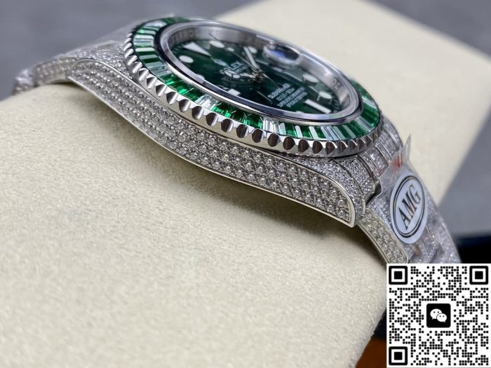 Replica Rolex Greenwich II 116759 SAru-78212 AMG Factory Diamond strap - Image 8