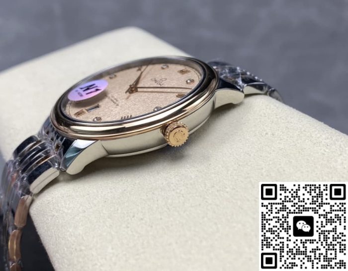 Replica Omega De Ville 424.20.40.20.08.002 N1 Factory Interval gold strap - Image 10