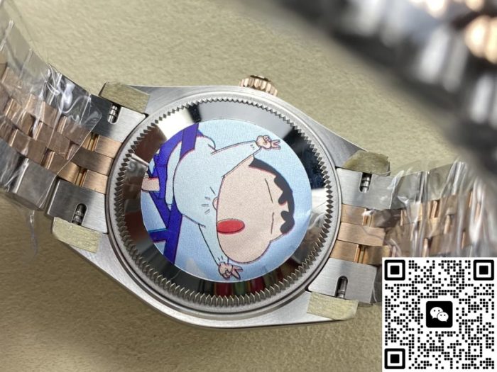 Replica Rolex Datejust m278381rbr-0024 AR Factory Diamond hour markers - Image 9