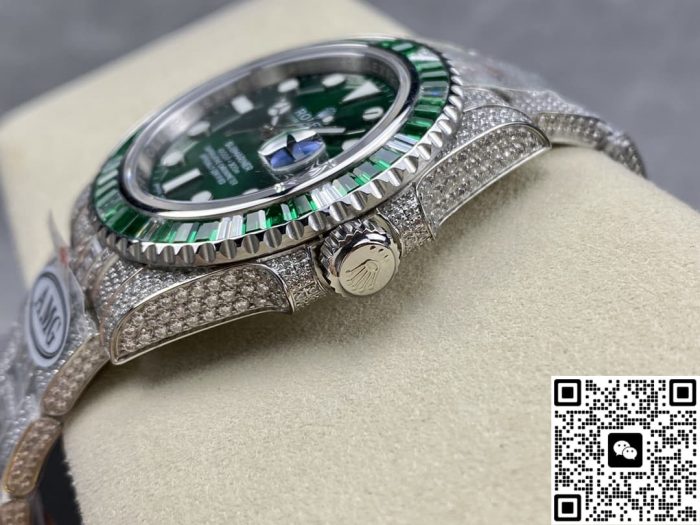 Replica Rolex Greenwich II 116759 SAru-78212 AMG Factory Diamond strap - Image 7