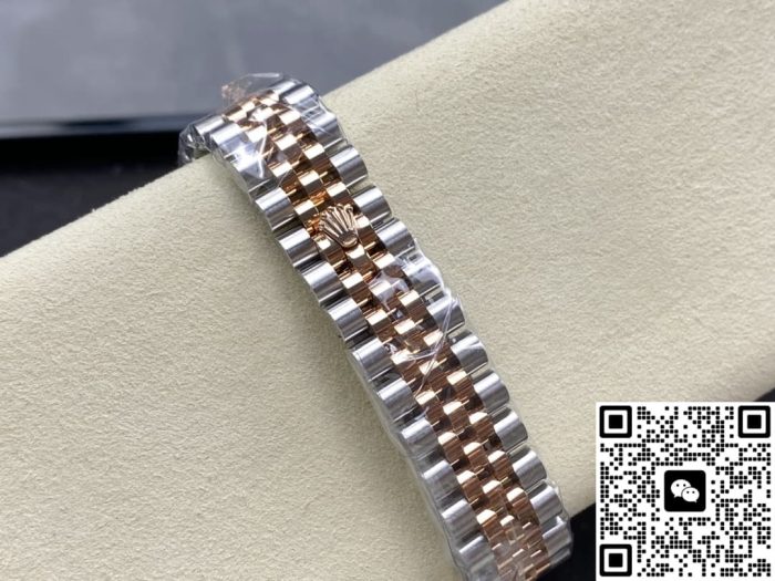 Replica Rolex Datejust m278381rbr-0024 AR Factory Diamond hour markers - Image 8