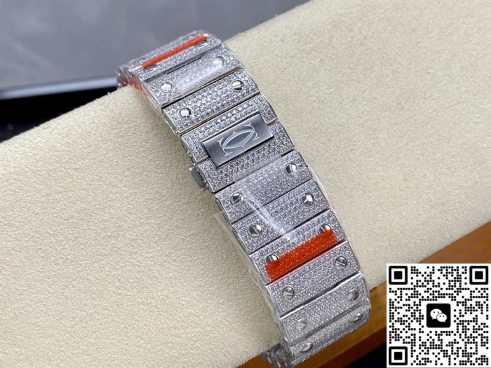 Replica Cartier Santos WSSA0020 AMG Factory Roman numerals - Image 18