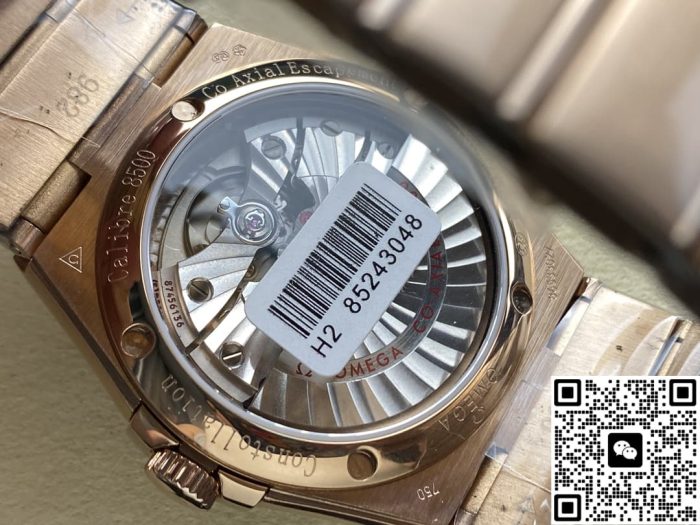Replica Omega Constellation 123.50.38.21.13.001 OM Factory Transparent case back - Image 10