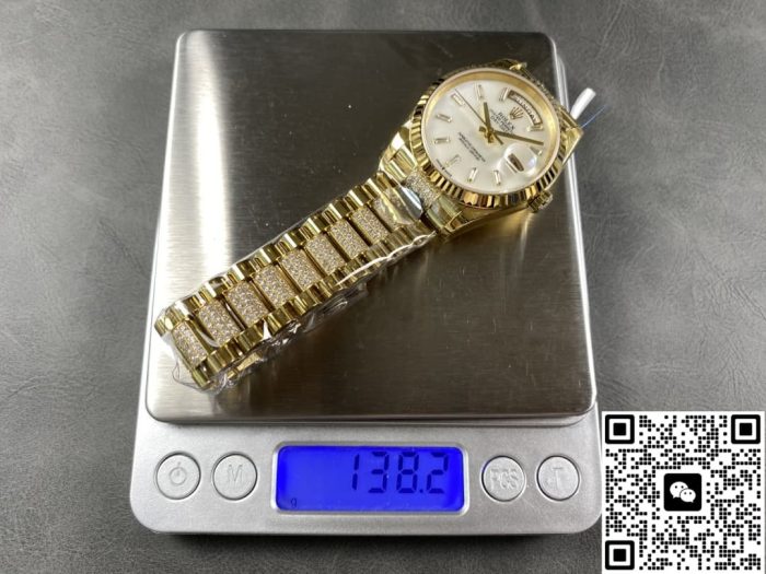 Replica Rolex Day-Date m128238-0124 8+ Factory Mother of Pearl - Image 9