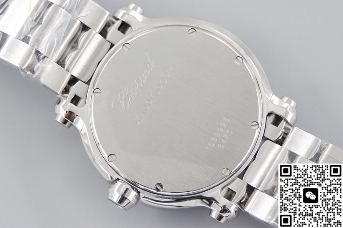 Replica Chopard HAPPY DIAMONDS 278477-3002 YF Factory Brown dial - Image 9