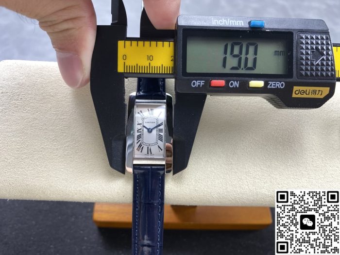Replica Cartier Tank WSTA0082 8848 Factory Alligator - Image 11